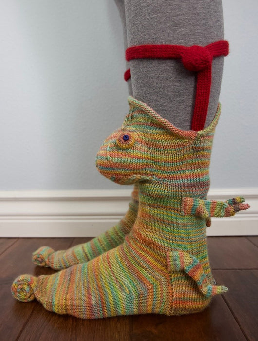 New Knit Crocodile Socks