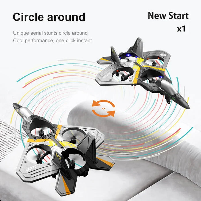 V17 RC Planes 2.4G Six Axis RC Remote Control Aircraft Stunt Airplane for Kids Adult