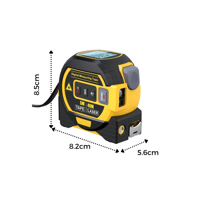 3-in-1 Laser Tape Measure