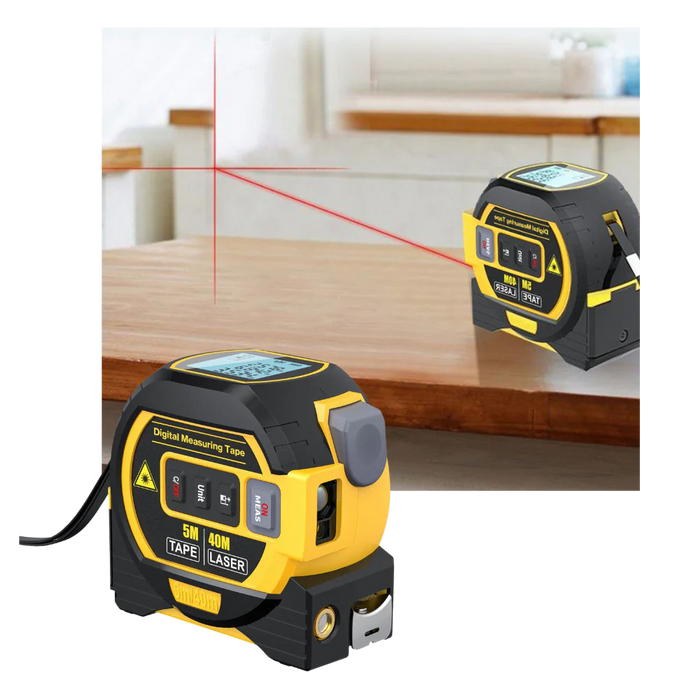 3-in-1 Laser Tape Measure