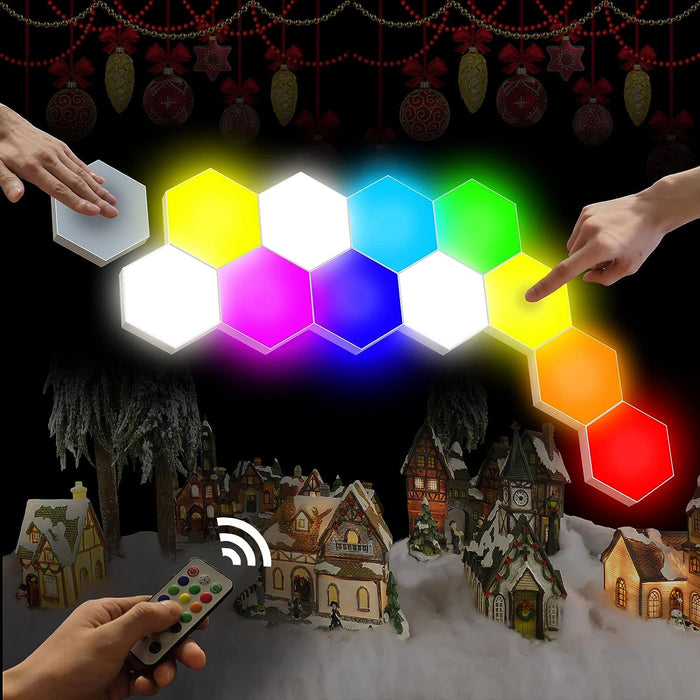 RGB Hexagon Light With Remote Control