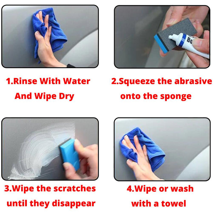 Polishing Car Paste Car Wax Styling Car Body Grinding Compound Set Scratch