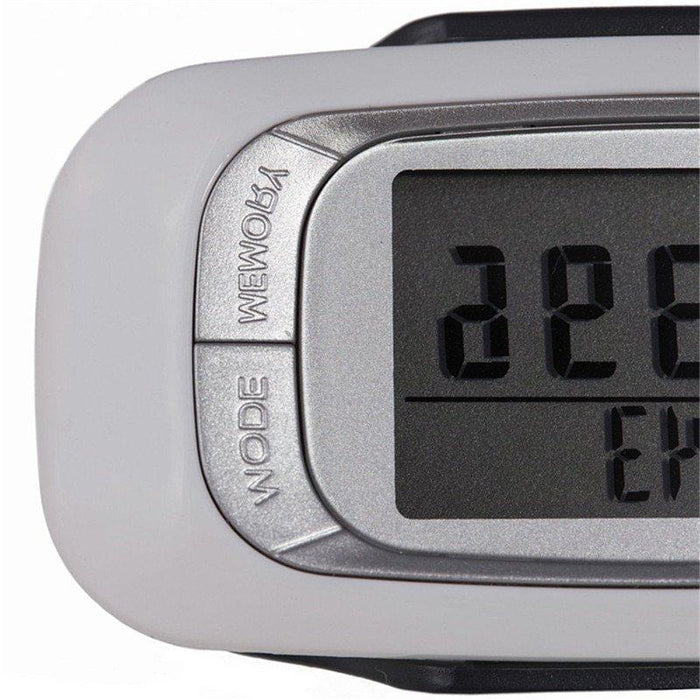 3D Pedometer with Clip and Strap plus. 30 Days Memory, Accurate Step Counter