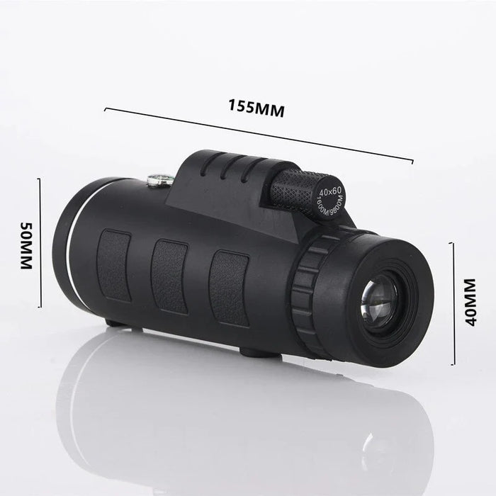 HD Monocular - High Power Monocular with Smartphone Holder & Tripod – Waterproof Monocular Telescope