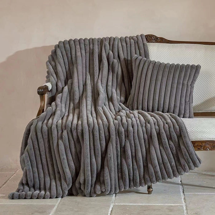 Nordic Luxury Lounging Throw Blanket