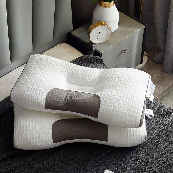 Hybrid Pillow For Back & Side Sleepers - Neck Support Pillow