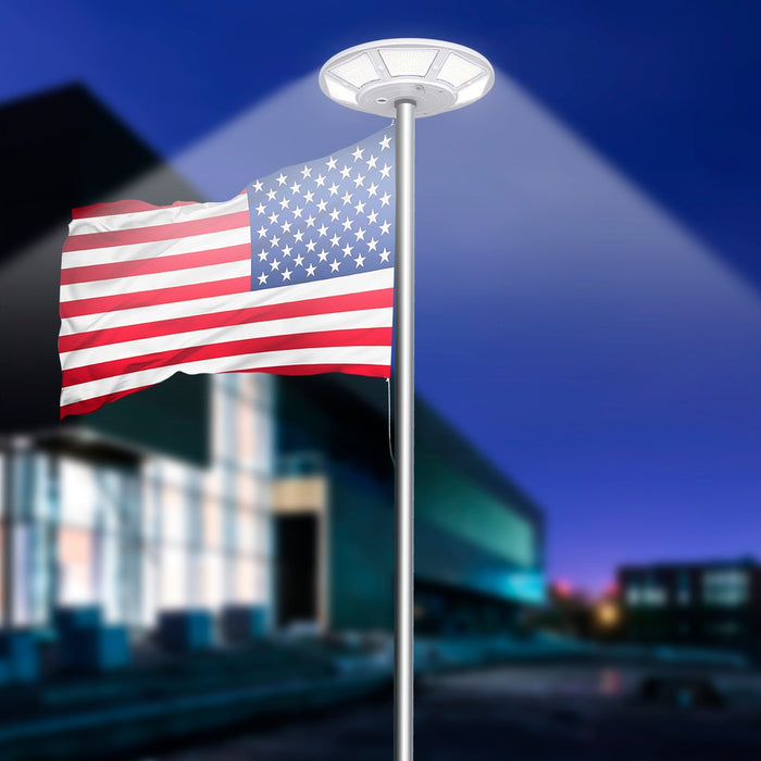Solar Flagpole Lights – Illuminate Your Flag Pole All Night Long