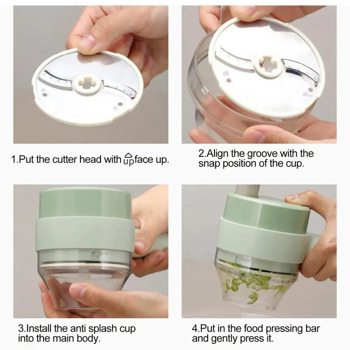 EasyGrip Electric Garlic Grinder