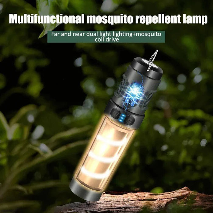 Outdoor Mosquito Repellent With Camping Light - Rechargeable Outdoor Mosquito Repellent Lamp