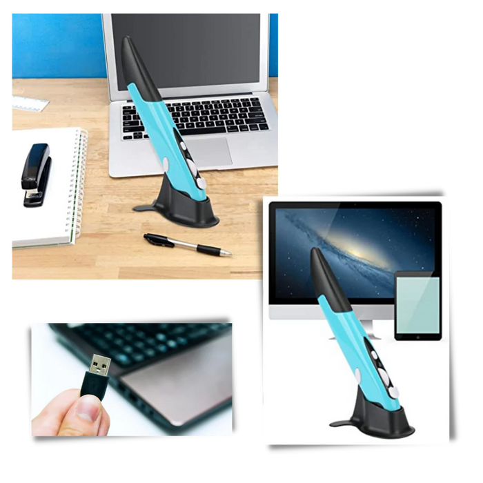 Wireless Pen-Shaped Mouse