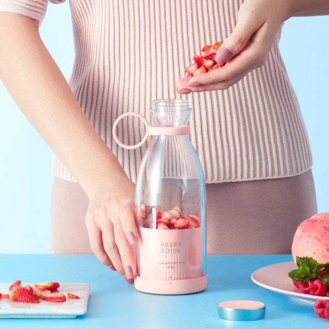 Wireless Portable Blender Bottle