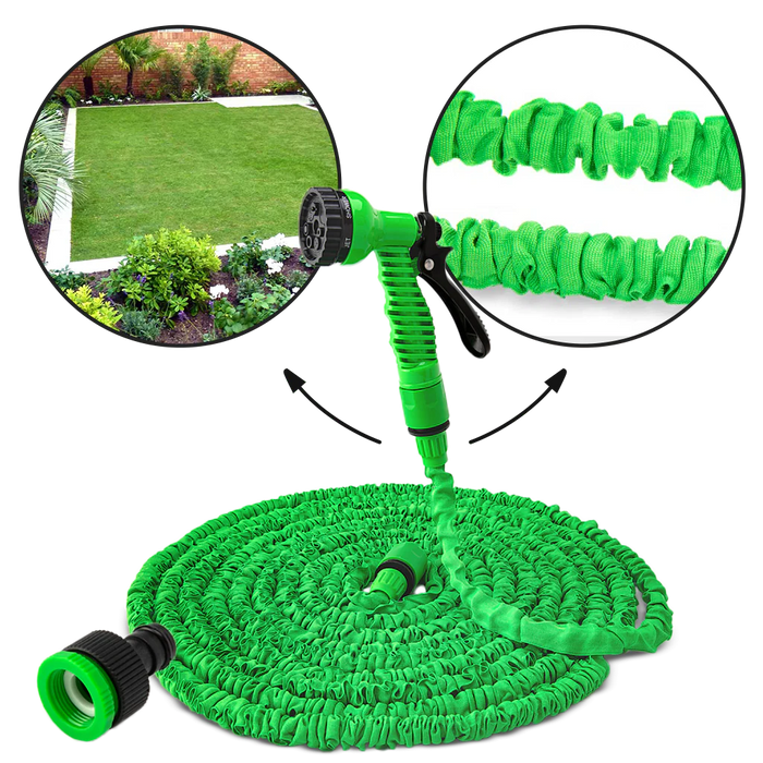 Expandable Garden Hose with Spray gun