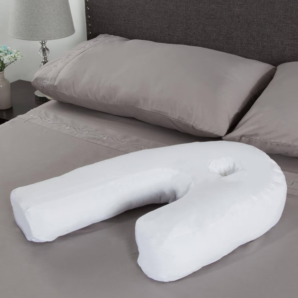 Side Sleeper Pillow With Ear Hole