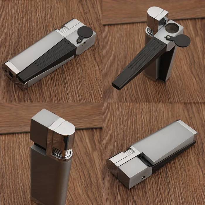 Portable Hitter Lighter | Pipe and Lighter All In One Combo