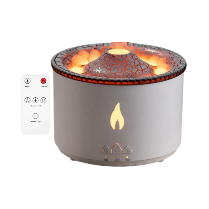 Relaxing volcano humidifier