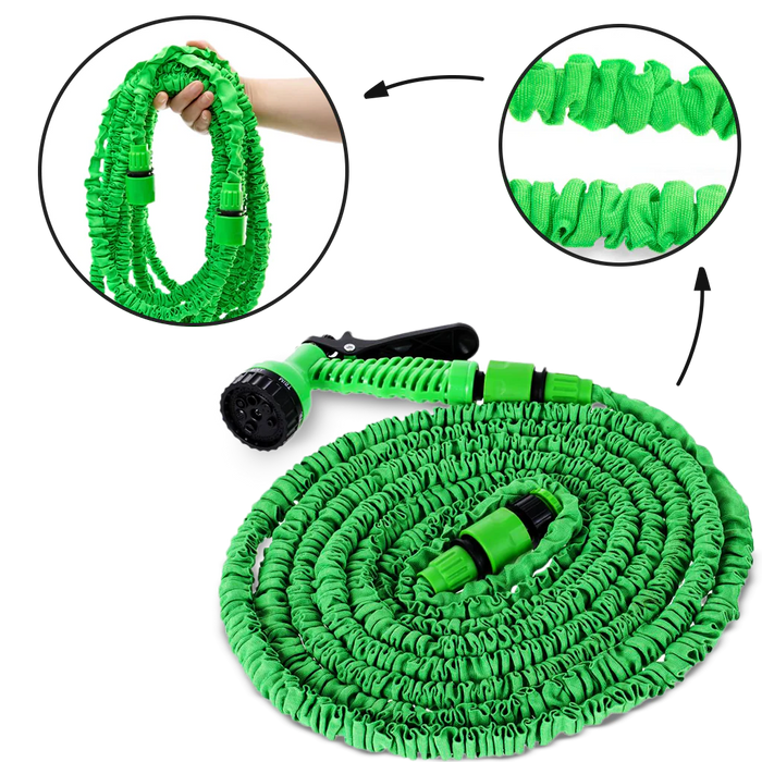 Expandable Garden Hose with Spray gun