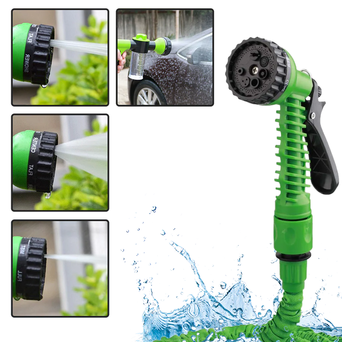 Expandable Garden Hose with Spray gun