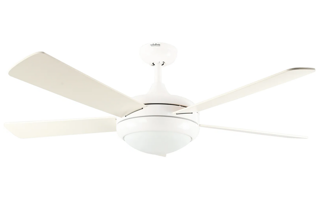 Ceiling fan with Remote Ceiling fan Light Ursa White & Pine Living Room Fan Lamp