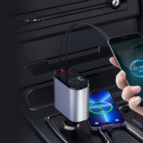 Retractable Fast Car Charger