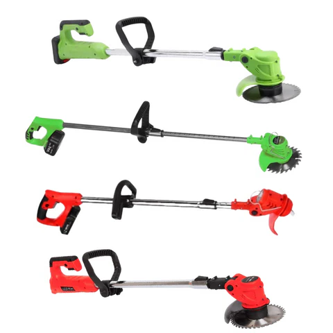 Best Powerful Electric Battery Operated Cordless Metal Blade Weed Eater / Grass Trimmer
