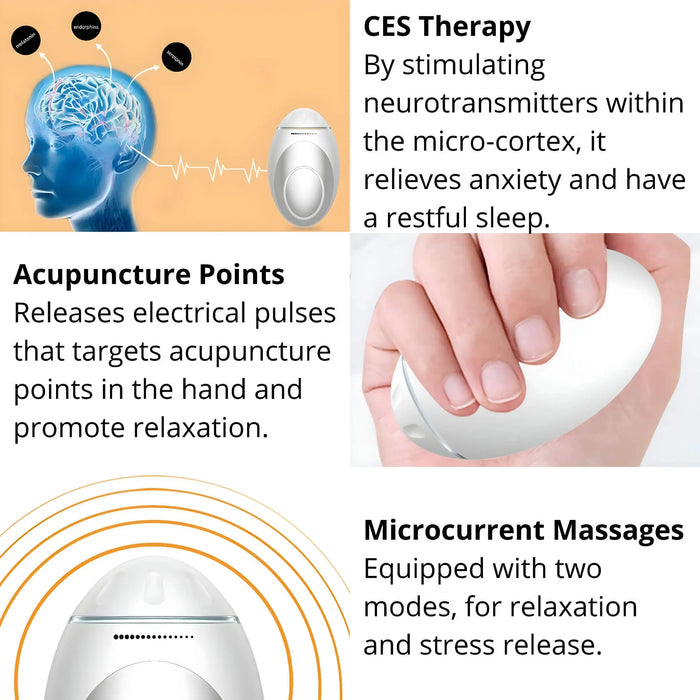 Handheld Sleep Aid Device For Insomnia And Anxiety