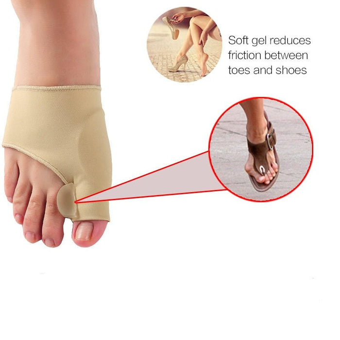 1 Pair Gel Bunion Toe Alignment Corrector Hallux Valgus Bunion Corrector Unisex