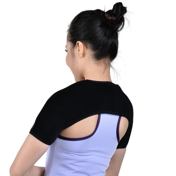 Double Shoulder Brace Rotator Cuff and Dislocation Adjustable Support for Men and Women