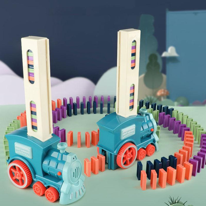 Domino Express Train Adventure Set - The Automatic Domino Laying Train