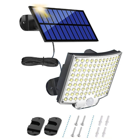 SafeLens Security Solar Flood Light - IP65 Waterproof