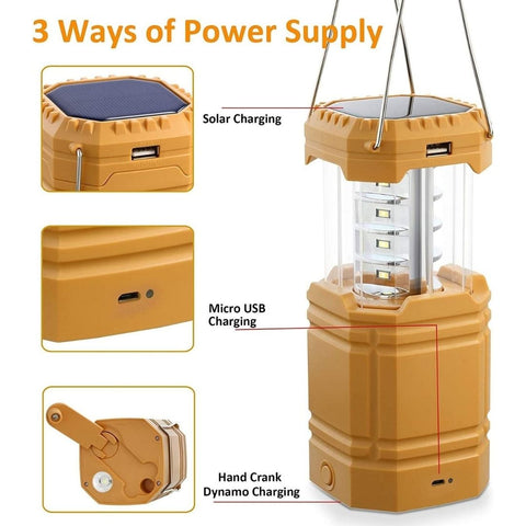 Rechargeable Camping Lantern by SolarDream