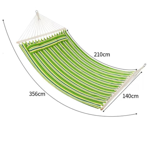 Double Camping Hammock - With detachable pillow - 400lb