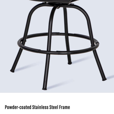 Patio swifel counter stools 26