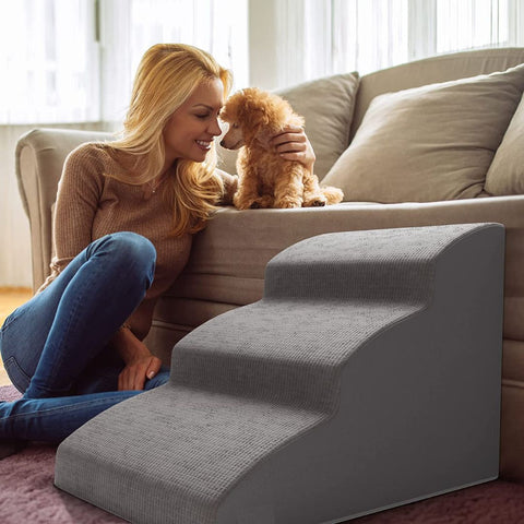 Dog Stairs and Ramp Combo for Couch or Bed