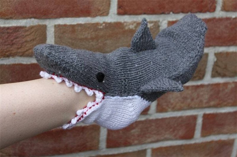 New Knit Crocodile Socks