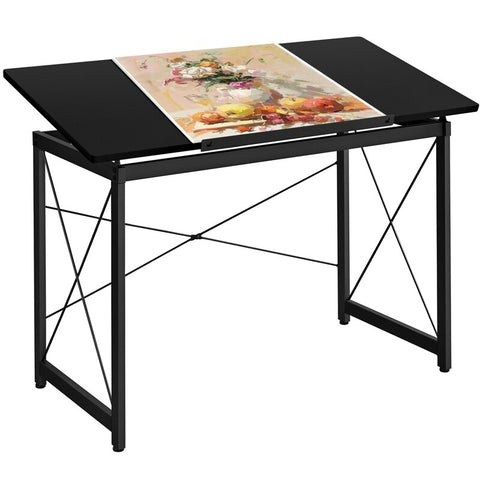 Drafting Table with Adjustable Tabletop