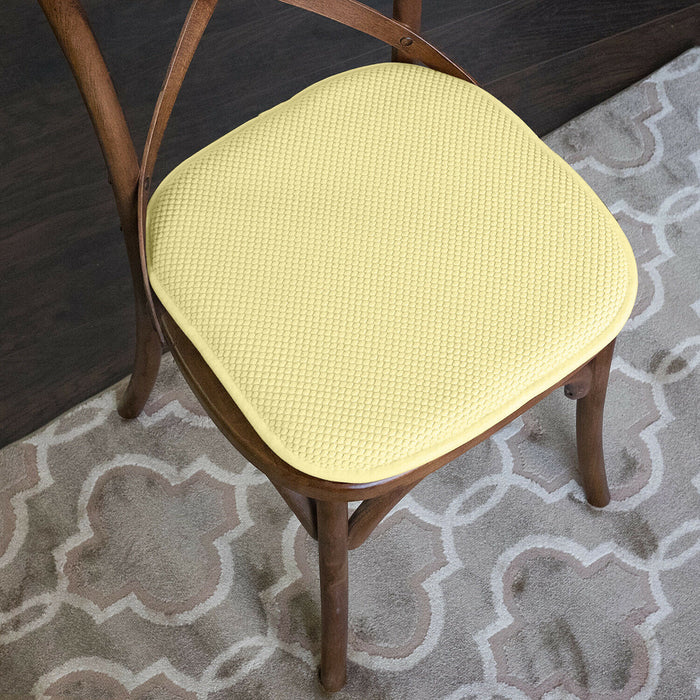 Memory Foam Anti-Slip Chair Cushions - 16" x 16"