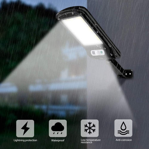 Solar Security Light with Motion Sensor - IP65 Waterproof