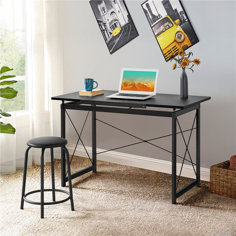 Drafting Table with Adjustable Tabletop