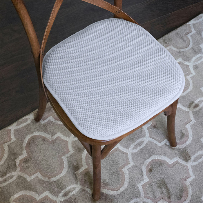 Memory Foam Anti-Slip Chair Cushions - 16" x 16"