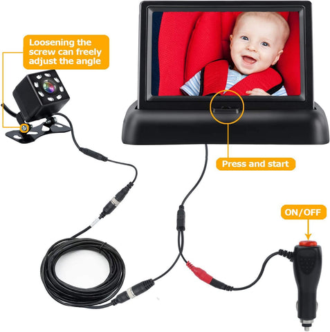 Digital Baby Car Monitor