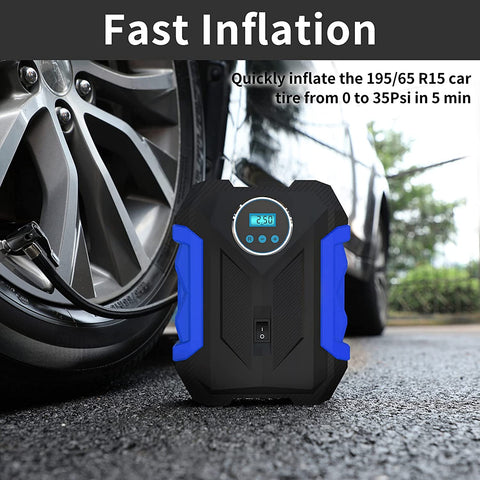 Portable Tire Inflator Air Compressor - By the Tire Project