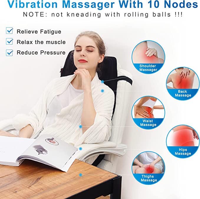 Premium Massage Chair Pad - Top Rated Car Seat Massager