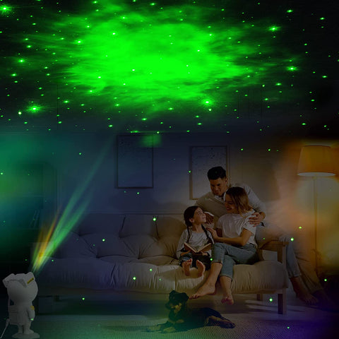 Astronaut Star Galaxy Projector Light - With Timer and Remote