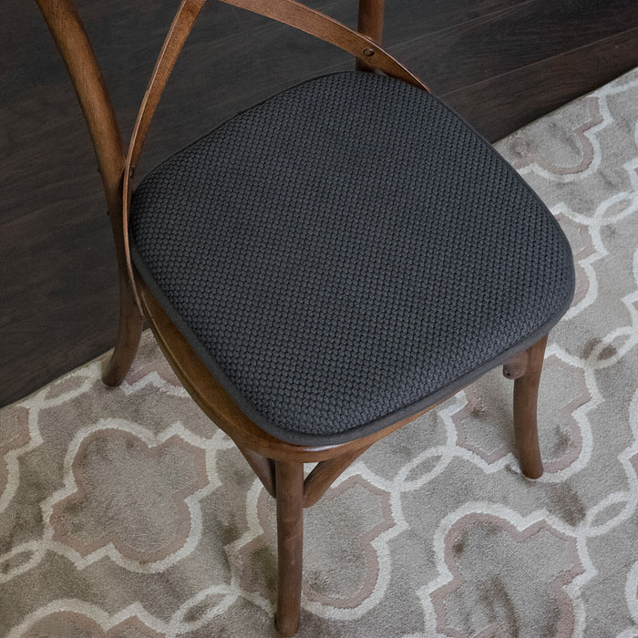 Memory Foam Anti-Slip Chair Cushions - 16" x 16"