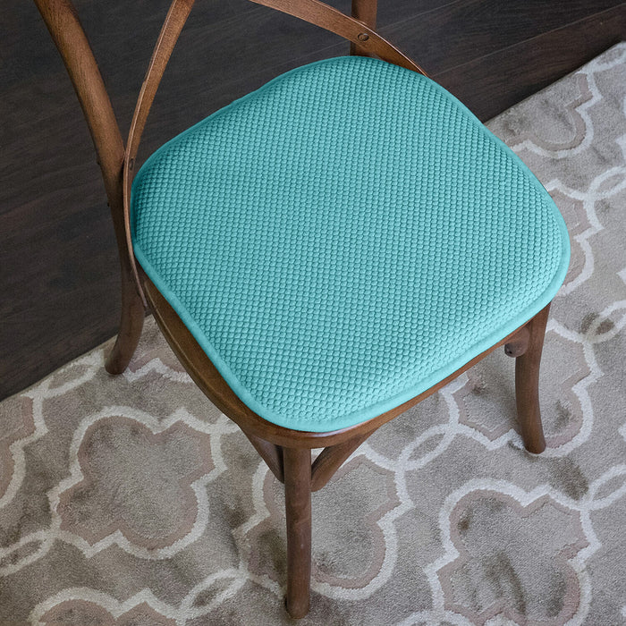 Memory Foam Anti-Slip Chair Cushions - 16" x 16"