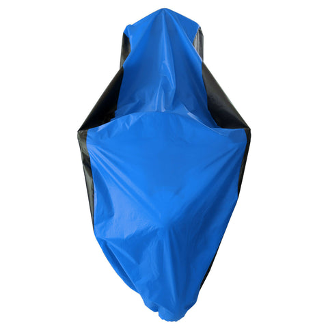Waterproof Motorcycle Cover | With Lock-hole, Elastic Band and Buckle | Heavy-Duty | Universal Fit