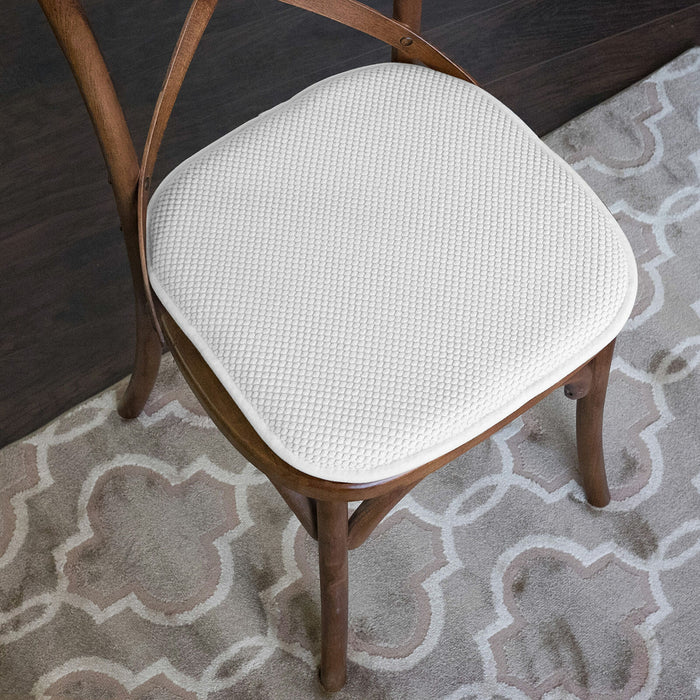 Memory Foam Anti-Slip Chair Cushions - 16" x 16"