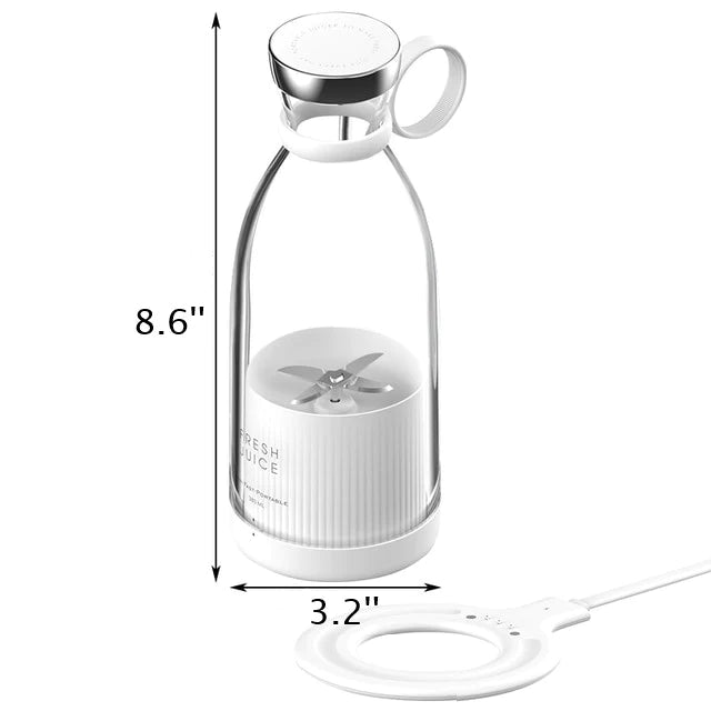 Fresh Juice Portable Blender - Mini Smoothie Blender USB Chargeable